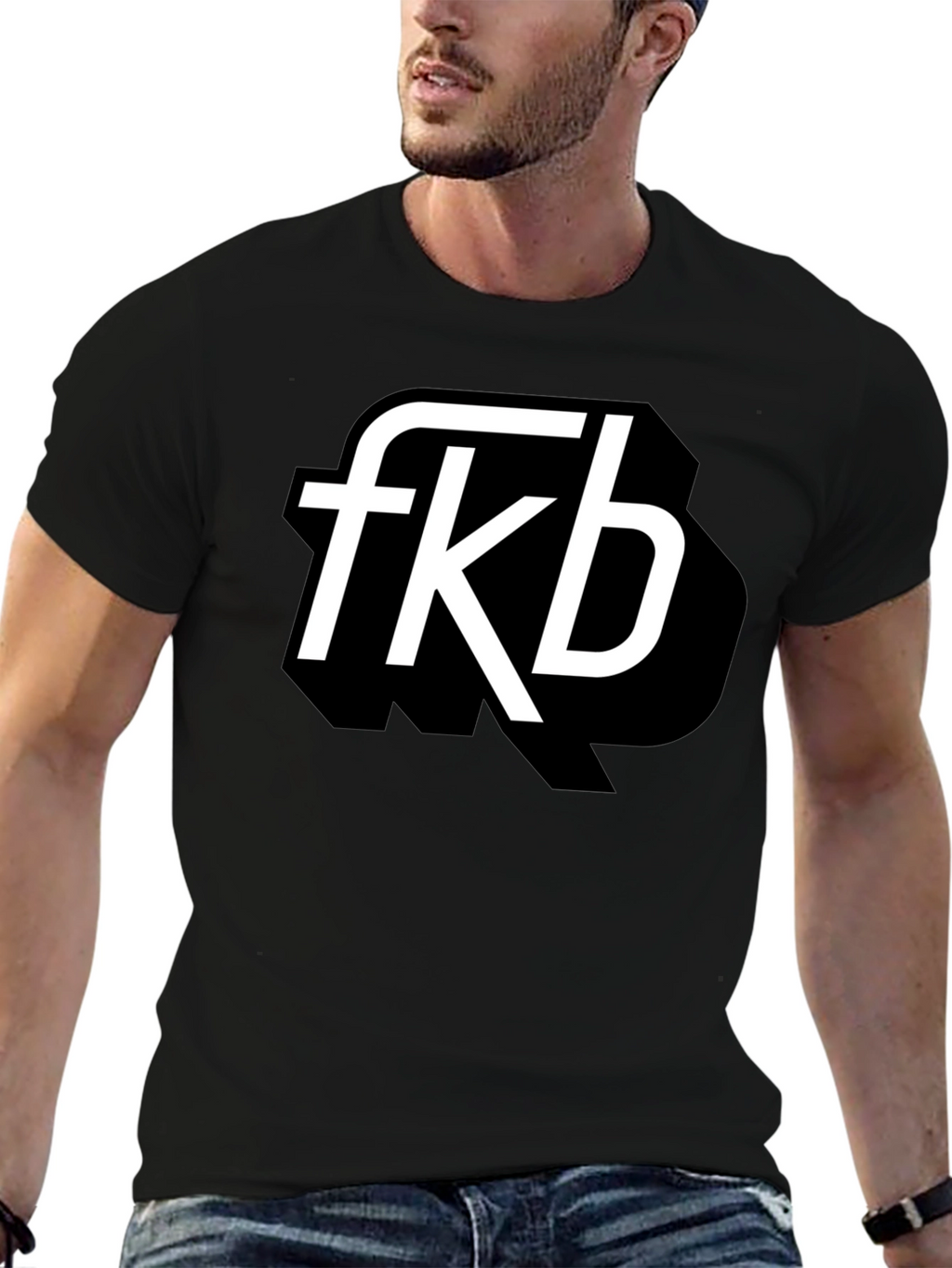 Fkb Graphic Tee - Modern Black T-Shirt