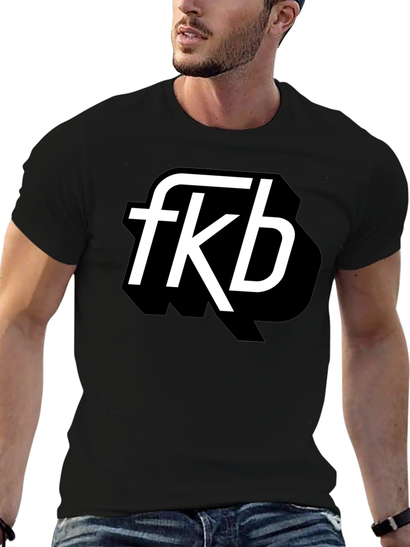 Fkb Graphic Tee - Modern Black T-Shirt