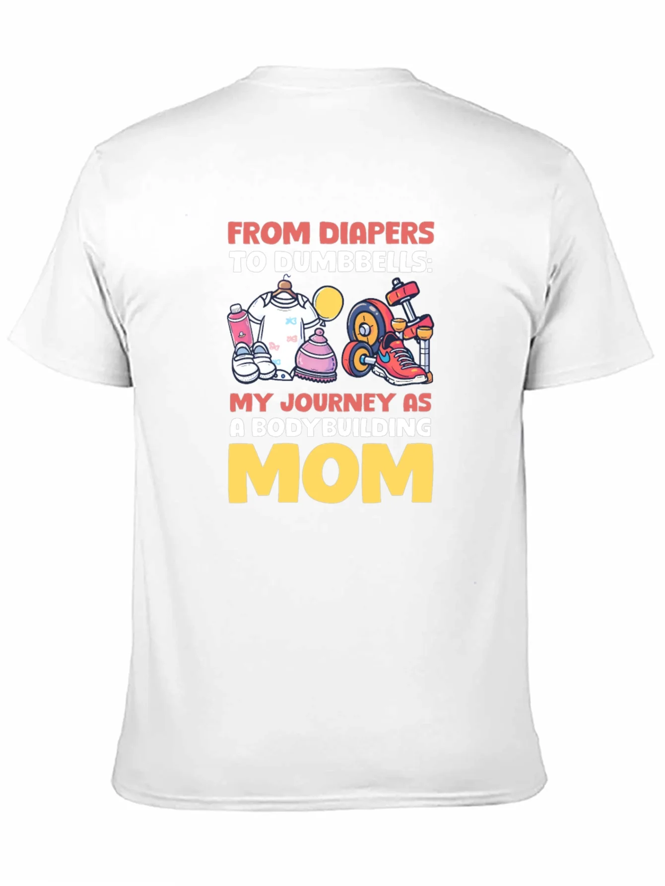 Bodybuilding Mom Graphic Tee