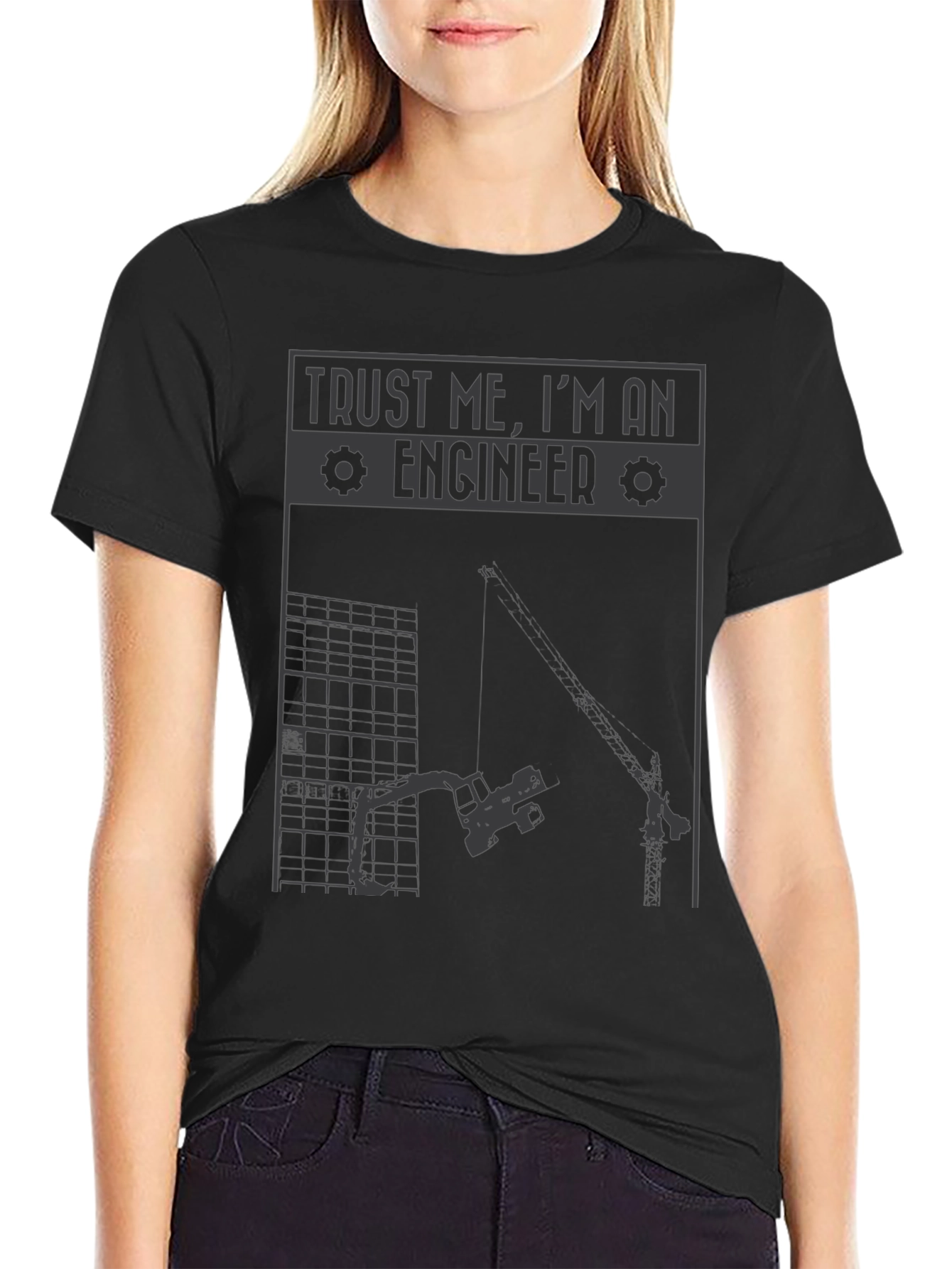 Trust Me Im an Engineer T-Shirt - Construction Tee