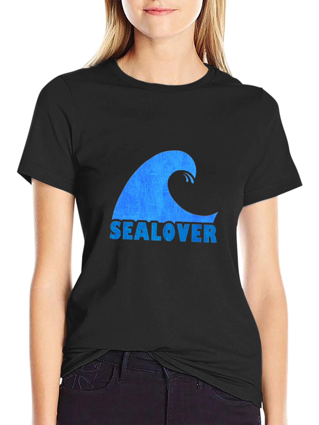 Sea Lover Tee - Ocean Wave Graphic T-Shirt
