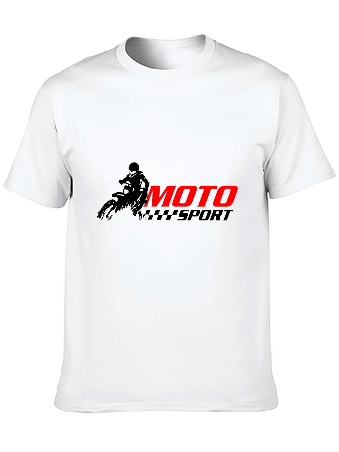 Moto Sport Graphic Tee - Black T-Shirt