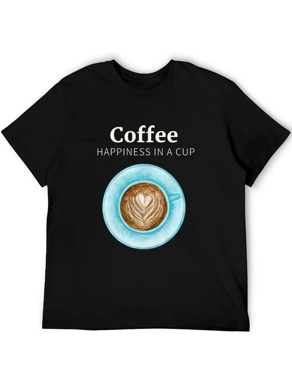 Coffee Happiness Graphic T-Shirt