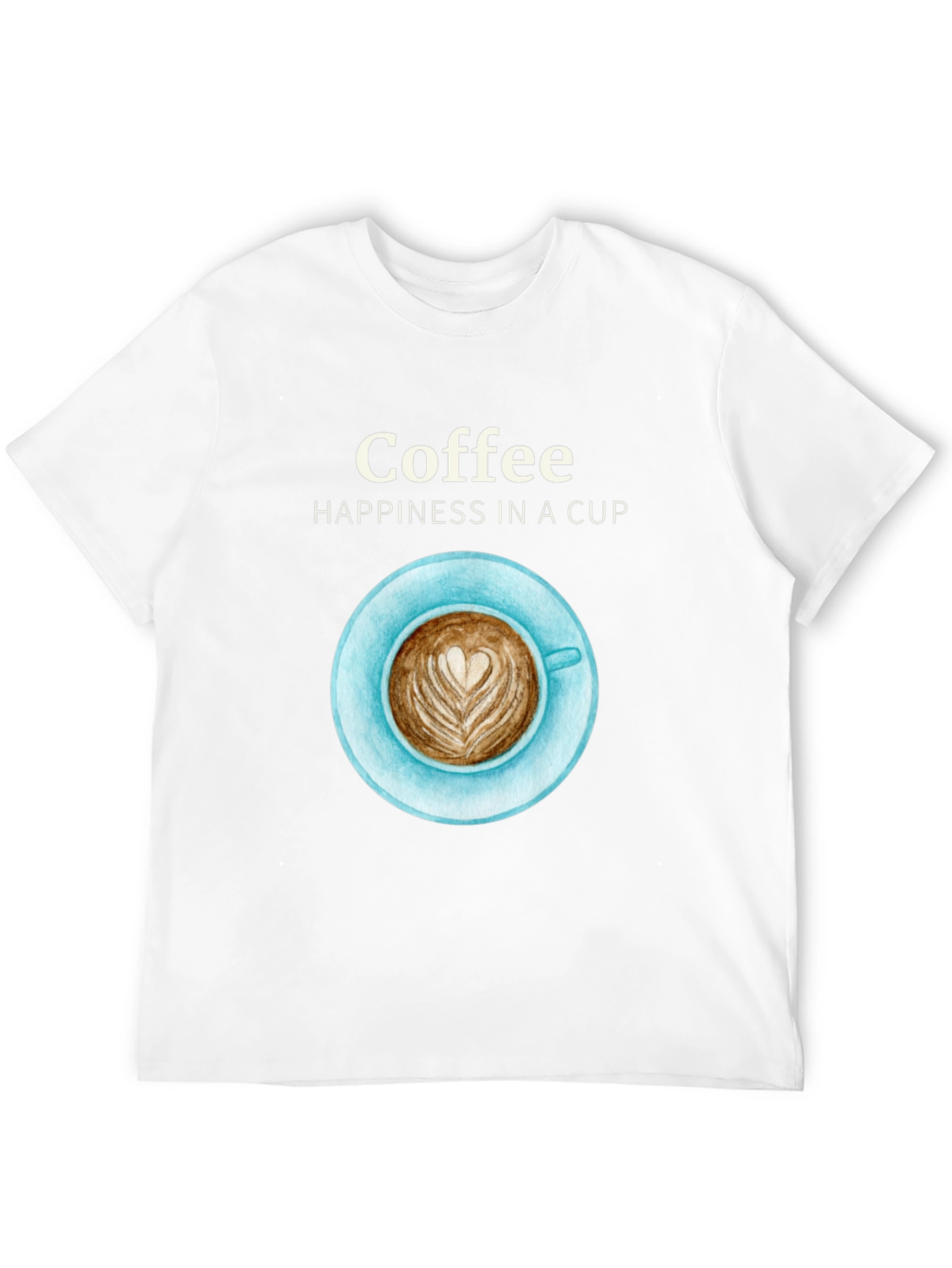 Coffee Happiness Graphic T-Shirt