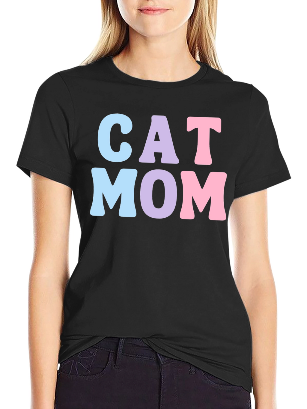 Cat Mom T-Shirt - Cute Pet Lover Apparel