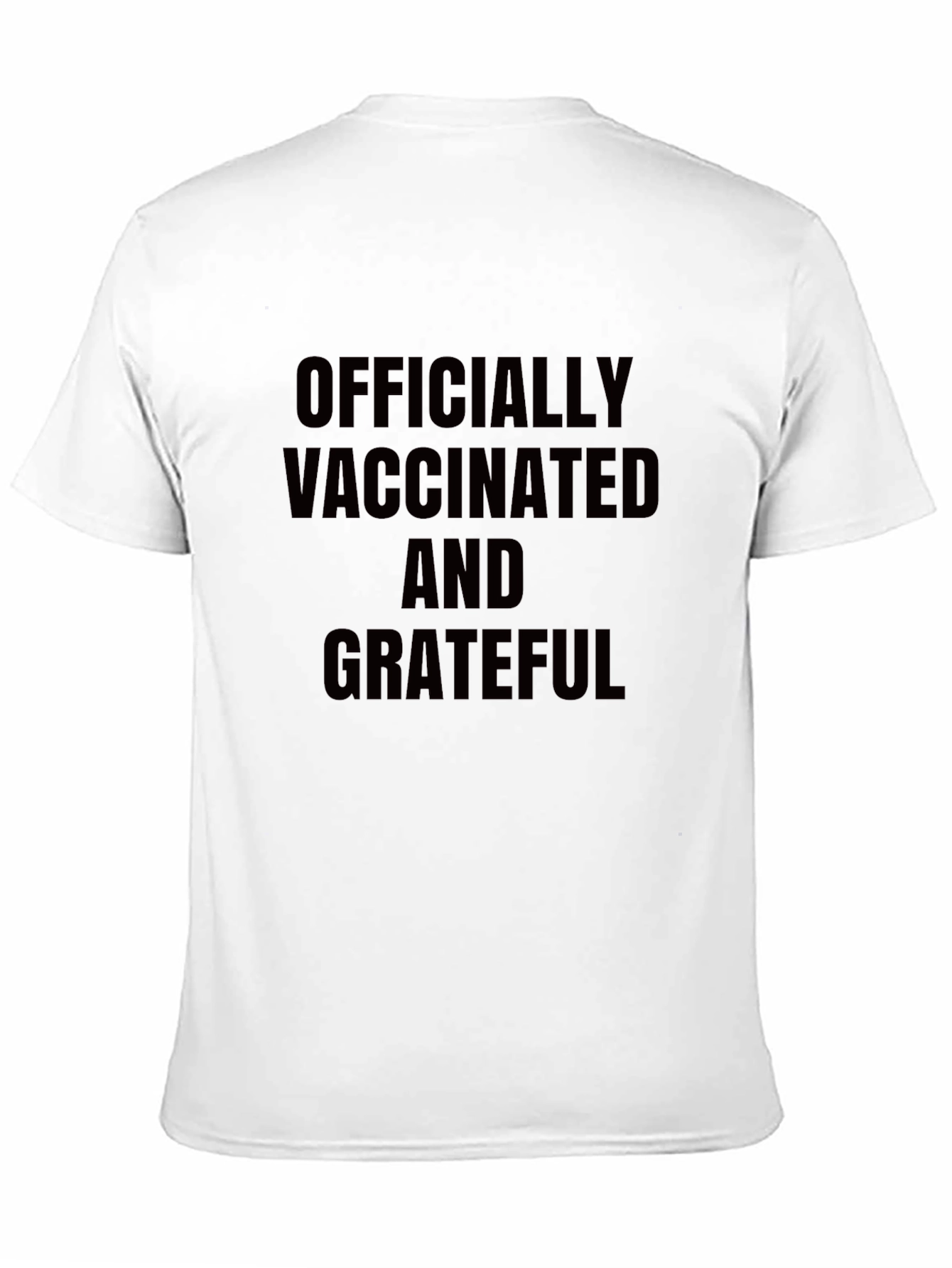 Vaccinated & Grateful T-Shirt