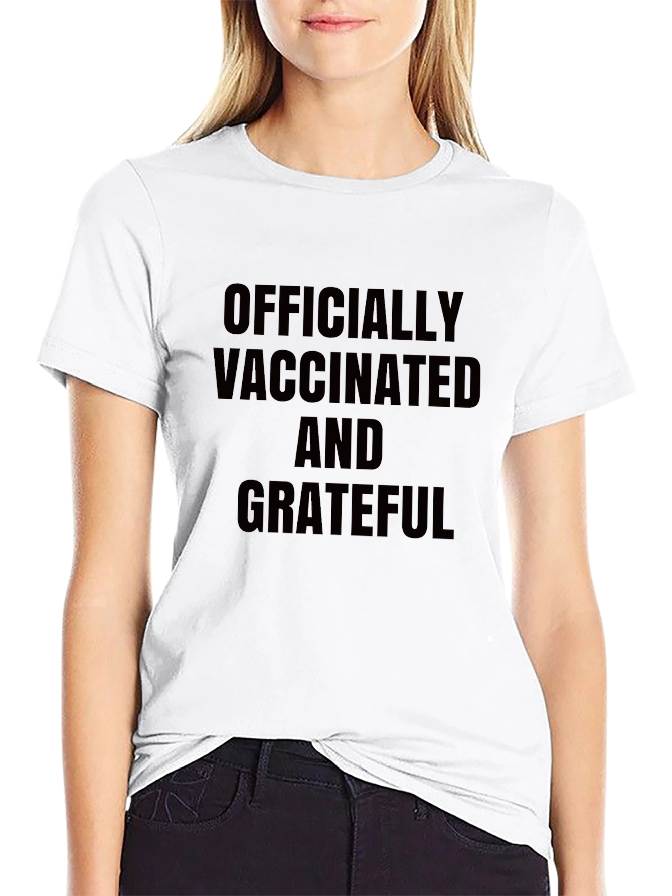 Vaccinated & Grateful T-Shirt