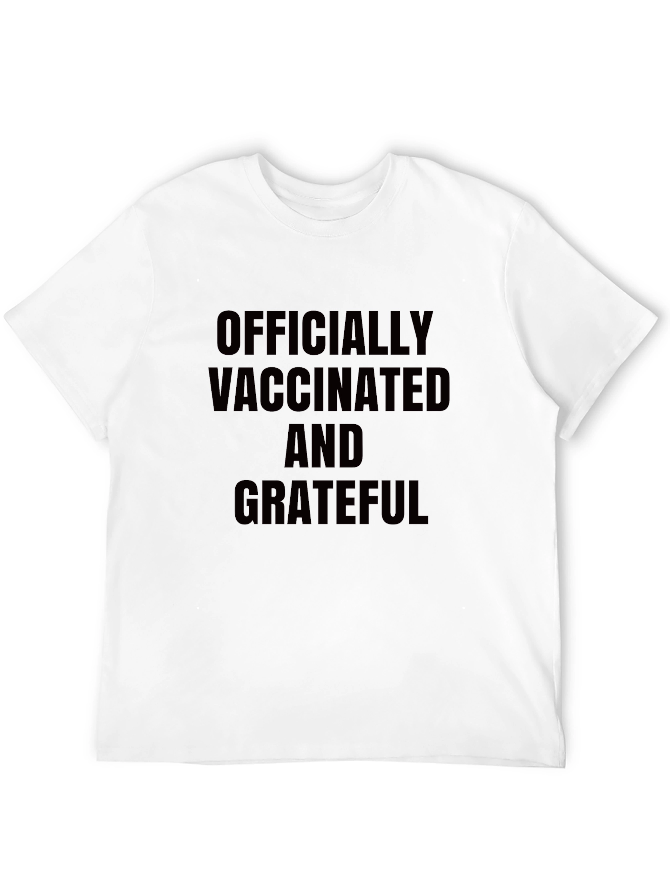 Vaccinated & Grateful T-Shirt