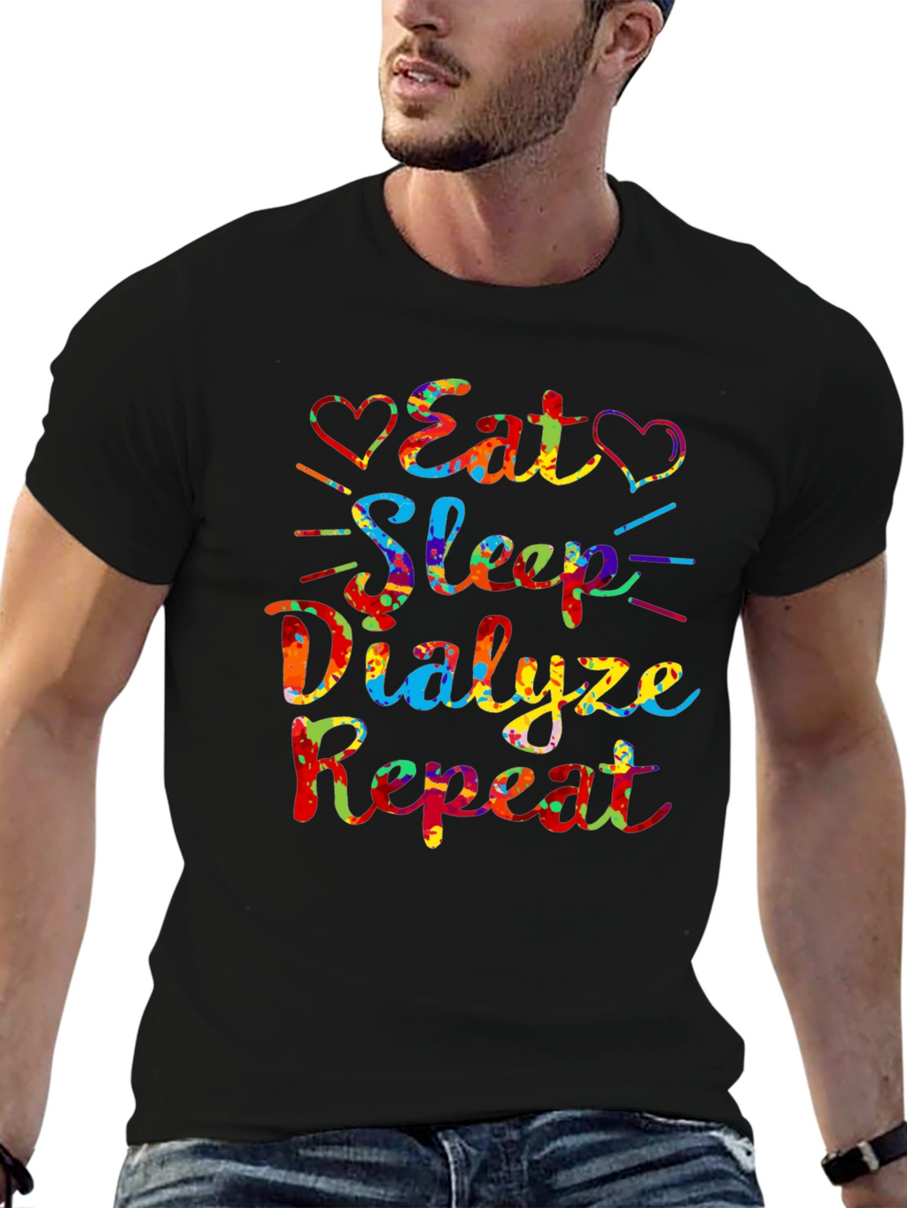 Eat Sleep Dialyze Repeat T-Shirt
