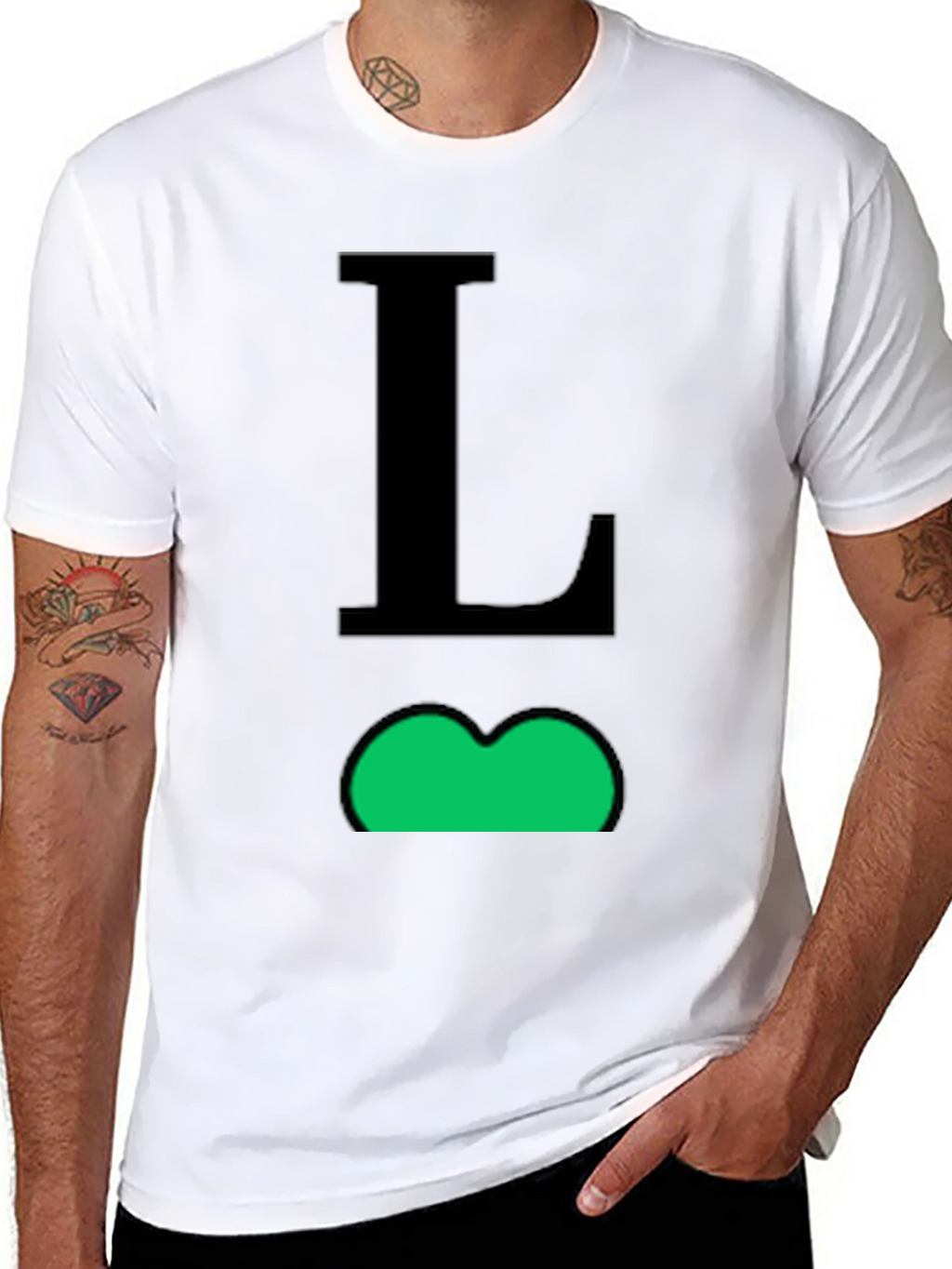 Luigi Inspired T-Shirt - Black
