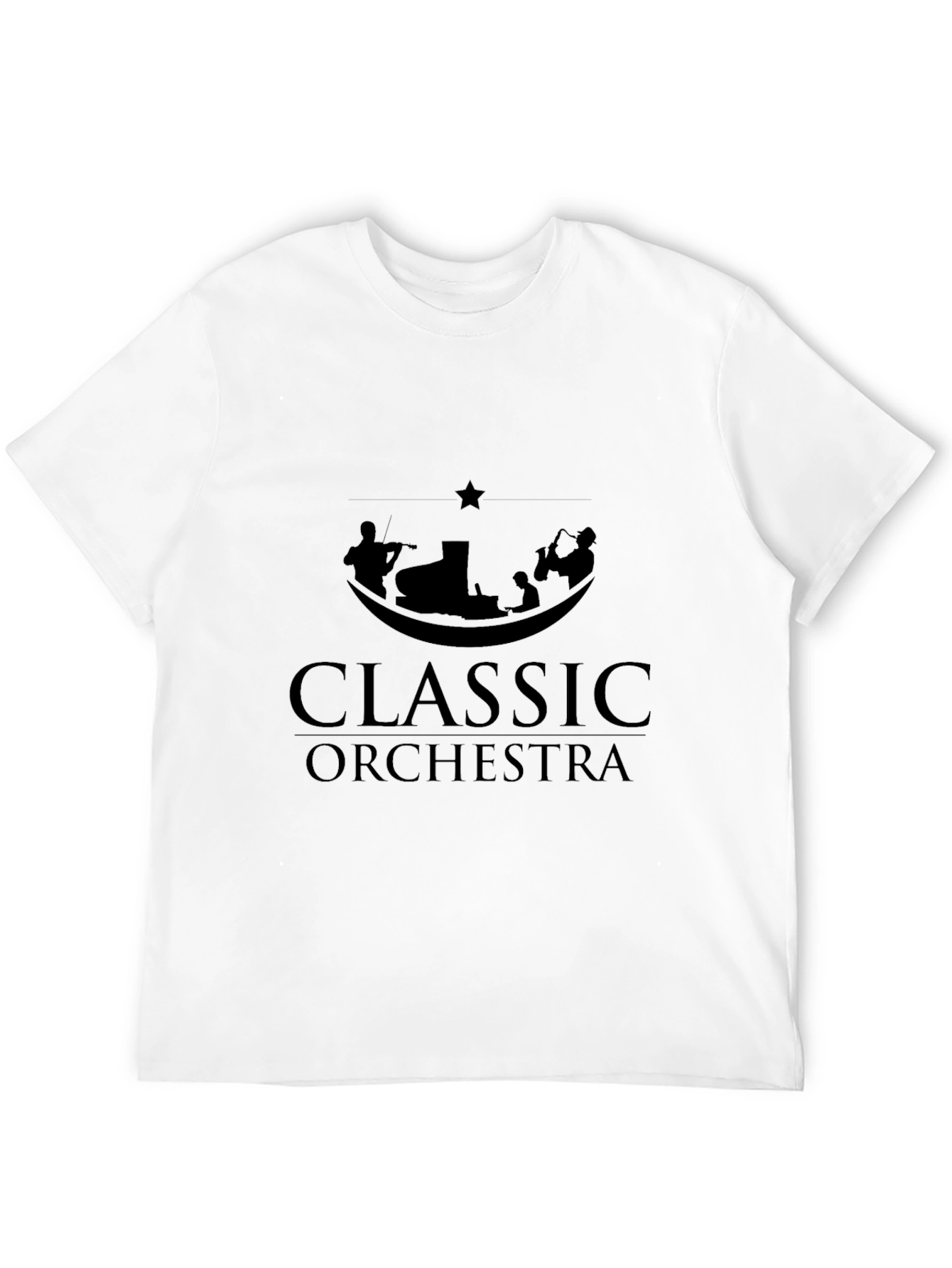 Classic Orchestra Graphic T-Shirt - Soft Cotton Tee