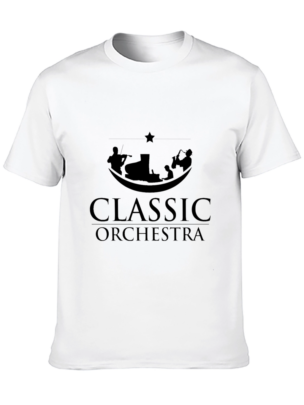 Classic Orchestra Graphic T-Shirt - Soft Cotton Tee
