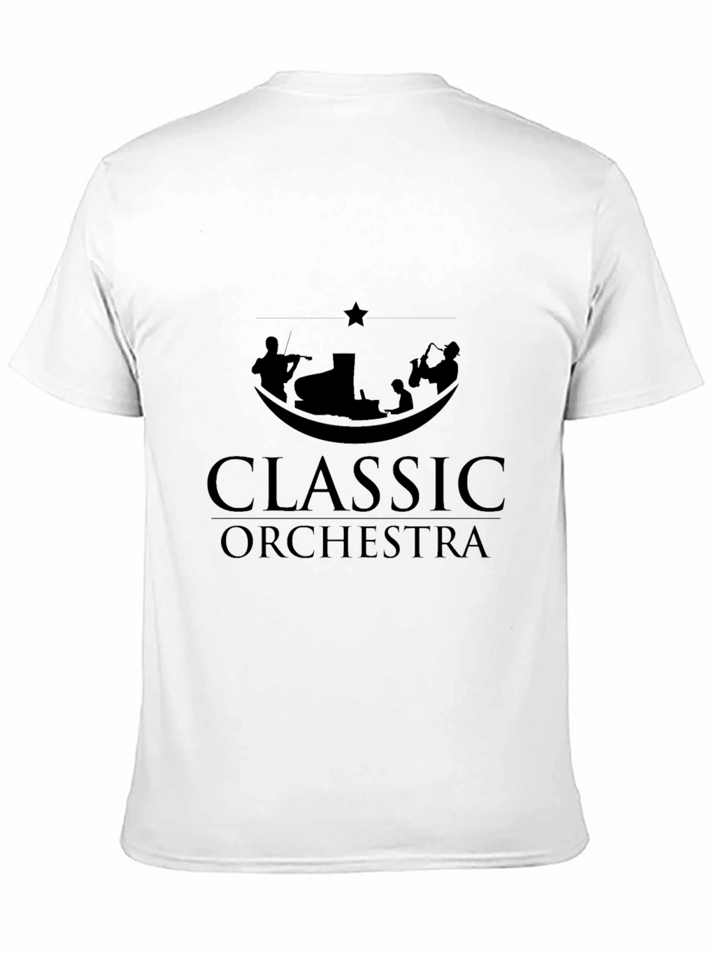 Classic Orchestra Graphic T-Shirt - Soft Cotton Tee