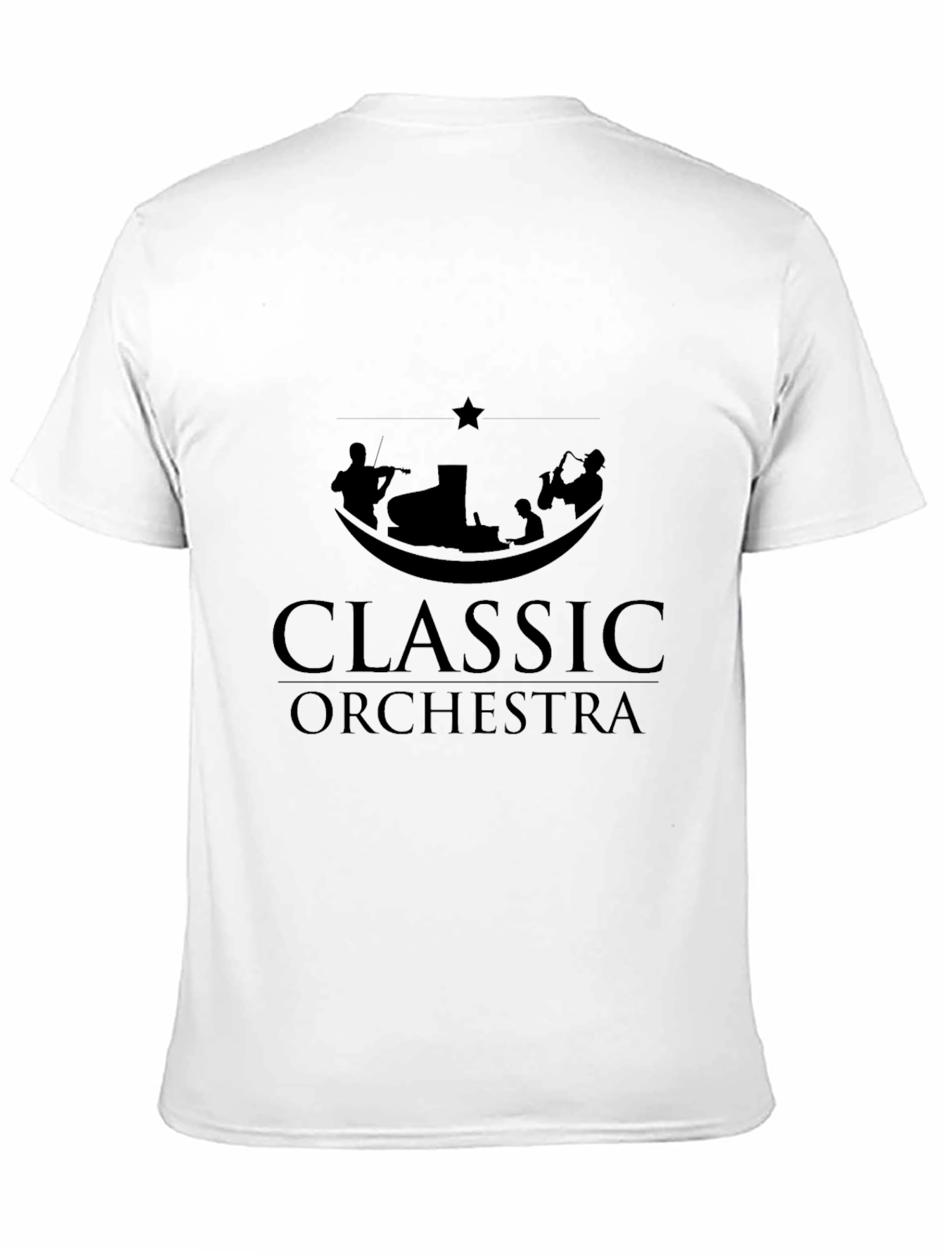 Classic Orchestra Graphic T-Shirt - Soft Cotton Tee