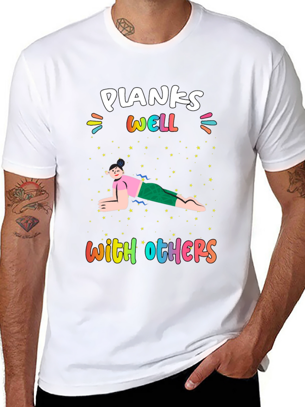 Planks Well With Others T-Shirt