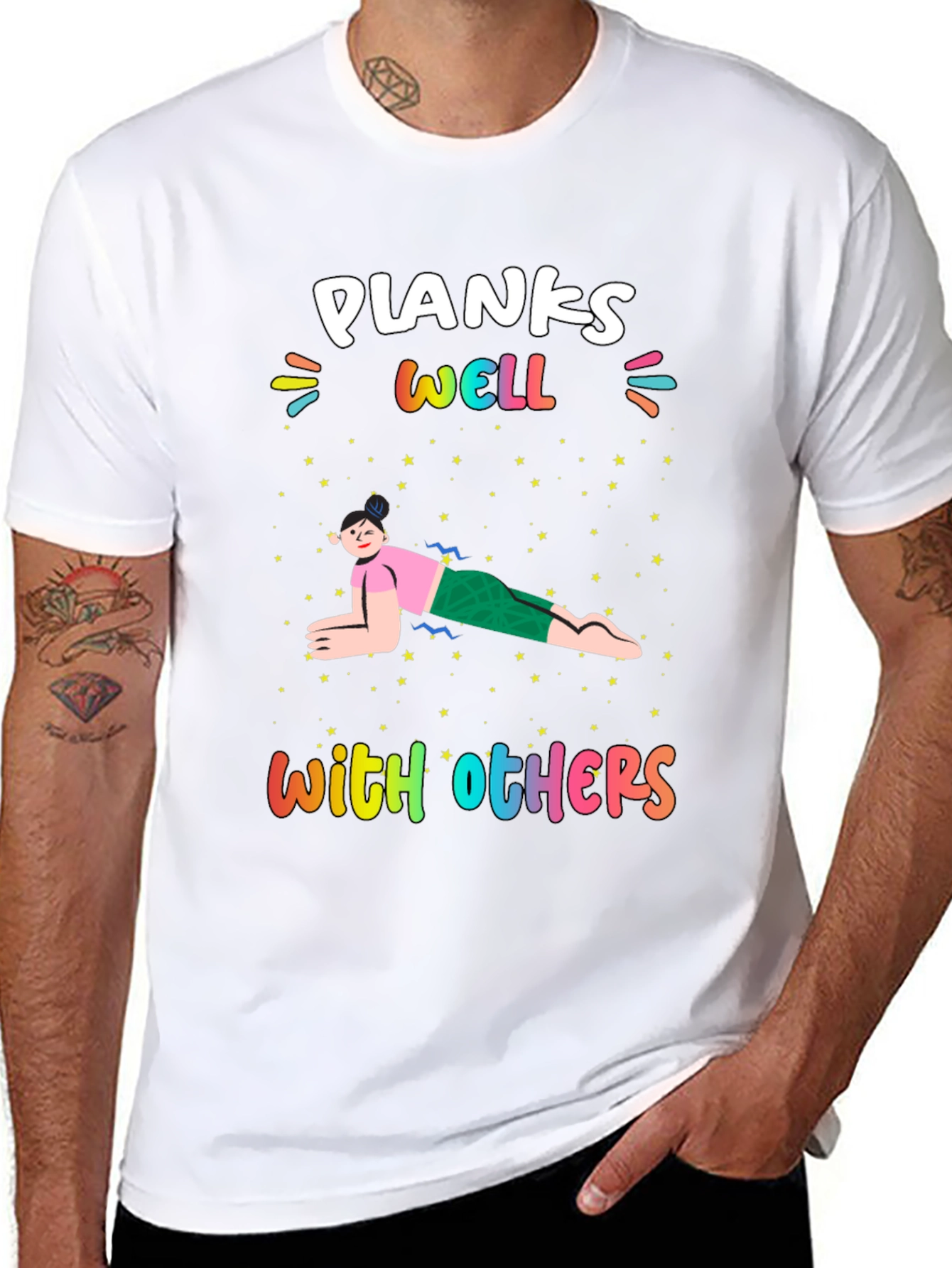 Planks Well With Others T-Shirt