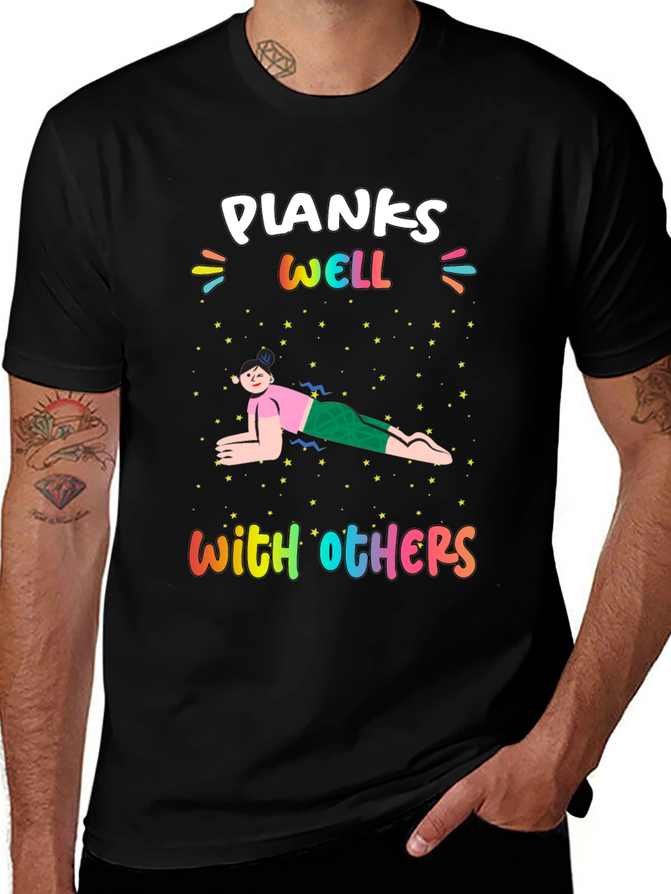 Planks Well With Others T-Shirt
