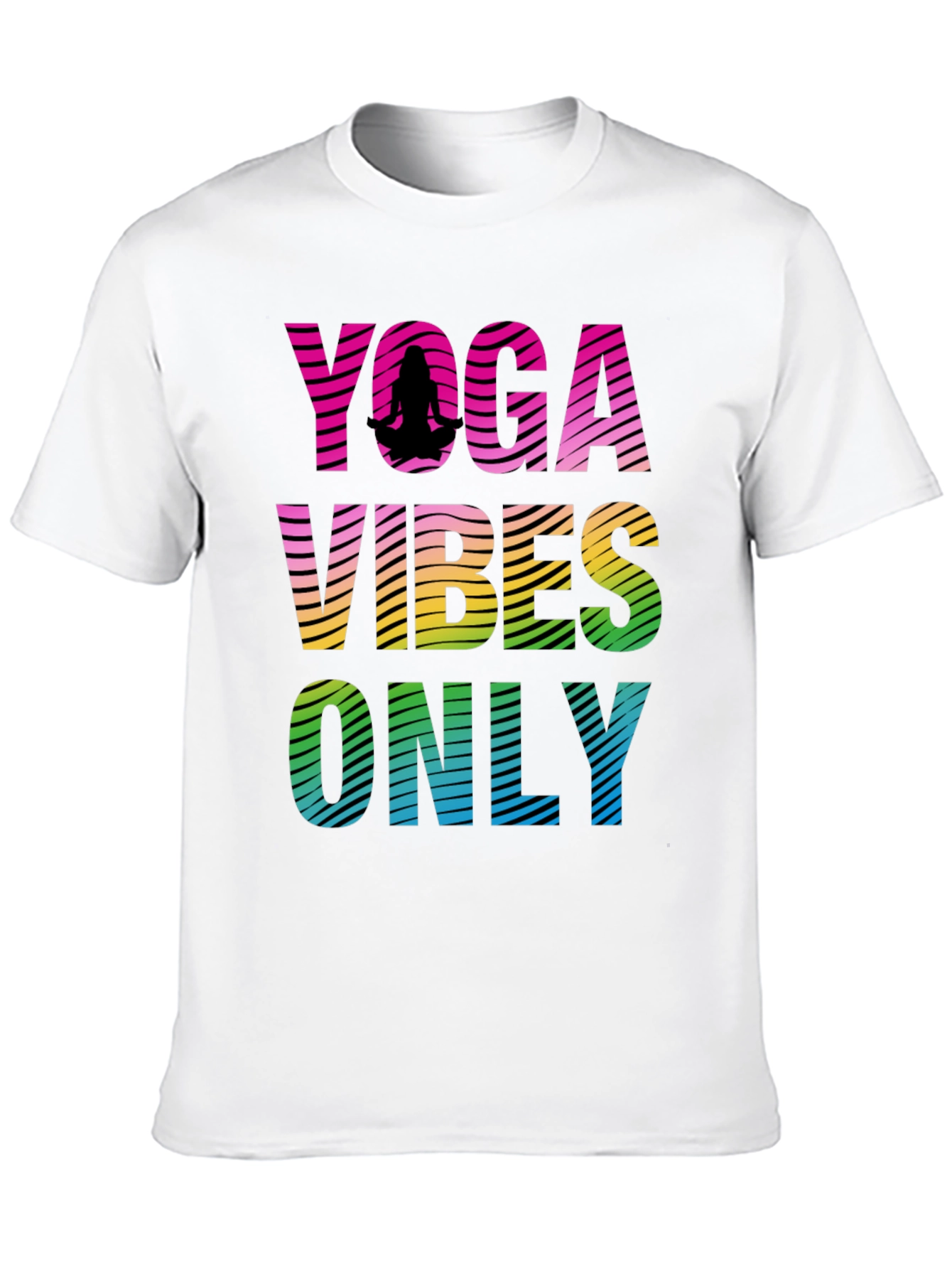 Yoga Vibes Only Graphic Tee