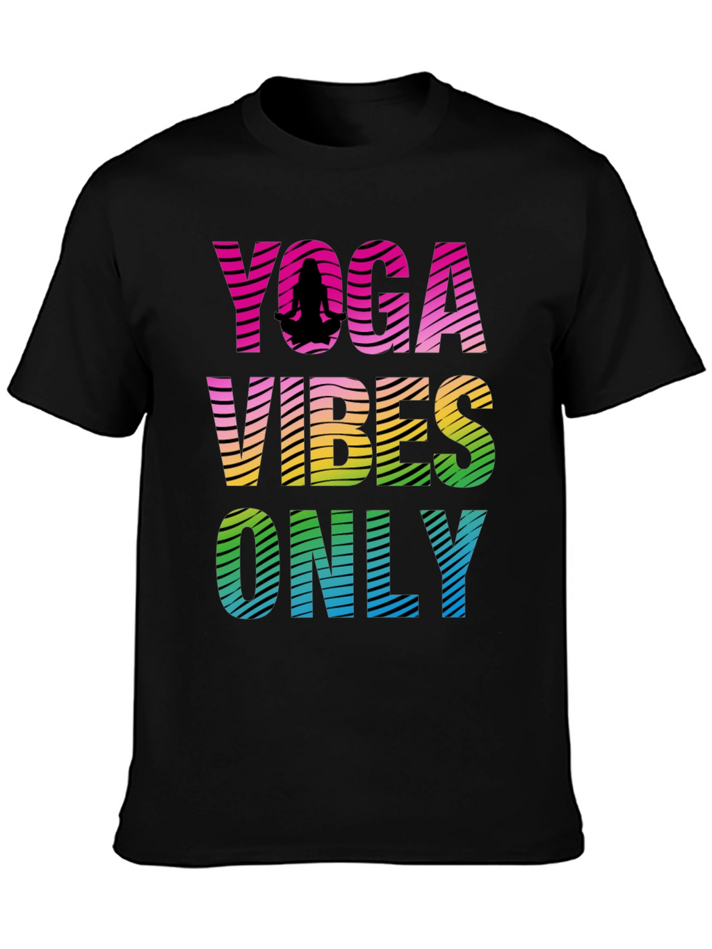 Yoga Vibes Only Graphic Tee