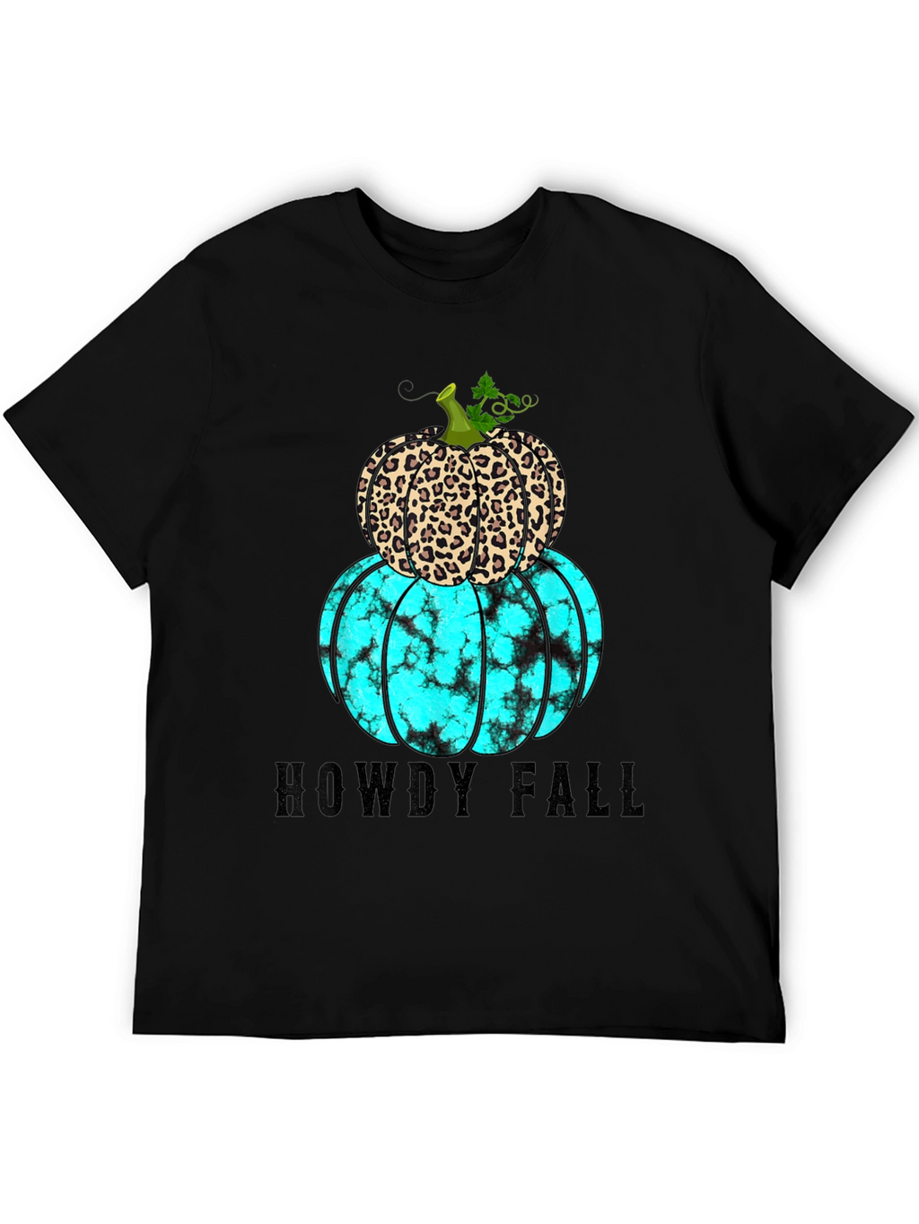 Howdy Fall Stacked Pumpkin Graphic Tee