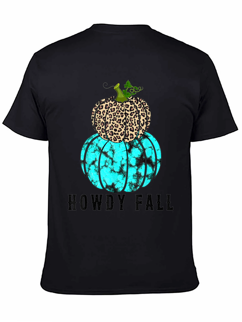Howdy Fall Stacked Pumpkin Graphic Tee