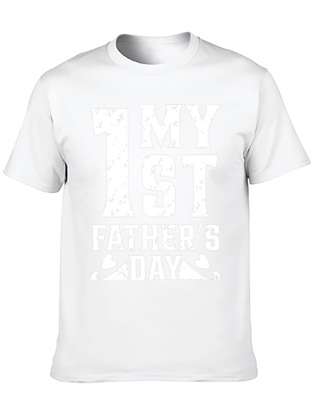 First Fathers Day Black T-Shirt