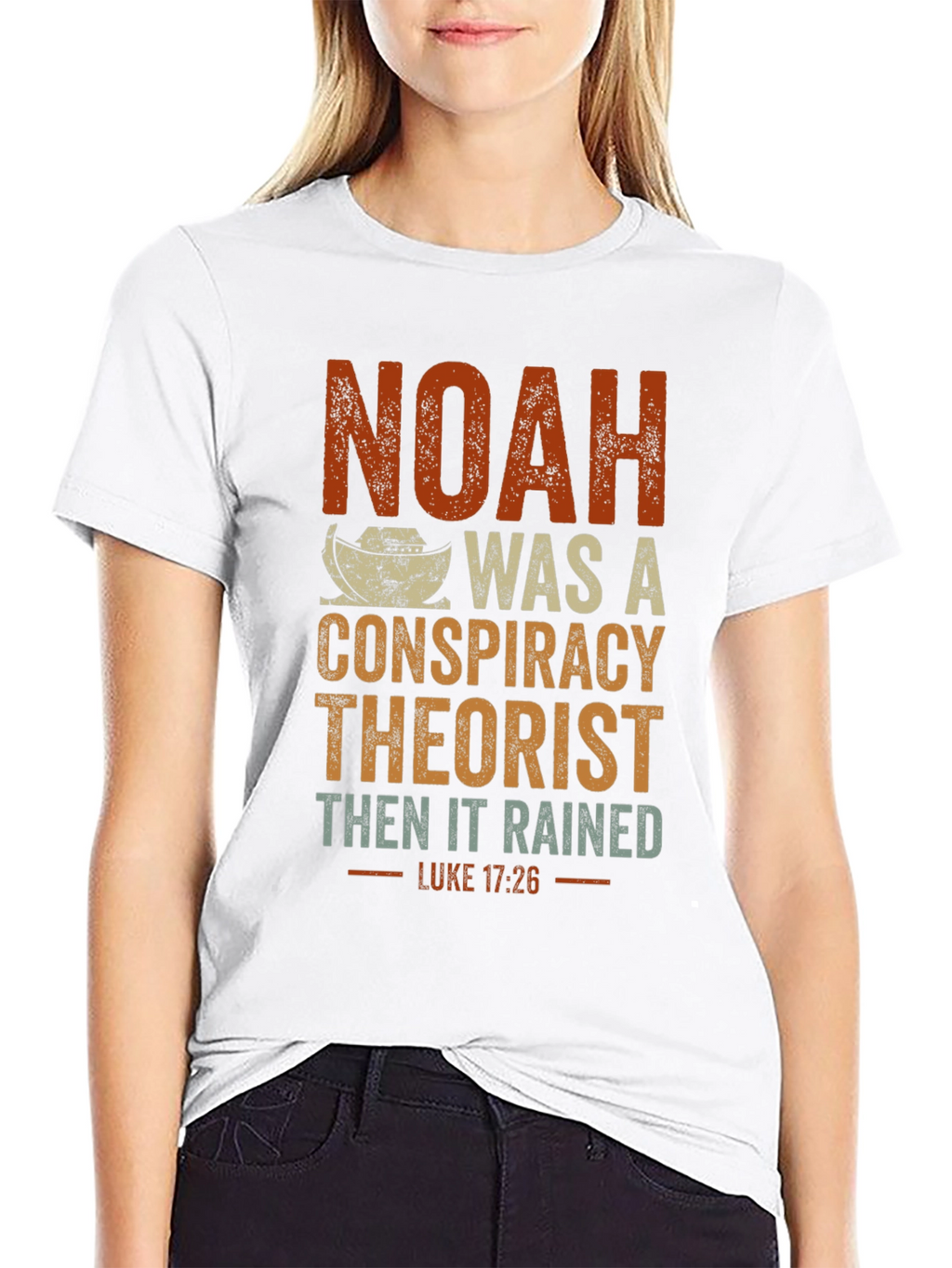 Noah Conspiracy Theorist Graphic Tee