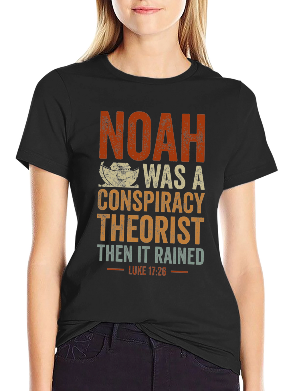 Noah Conspiracy Theorist Graphic Tee