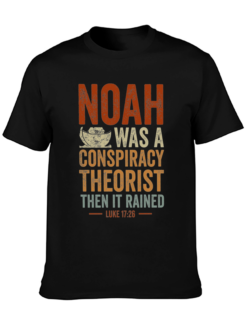 Noah Conspiracy Theorist Graphic Tee