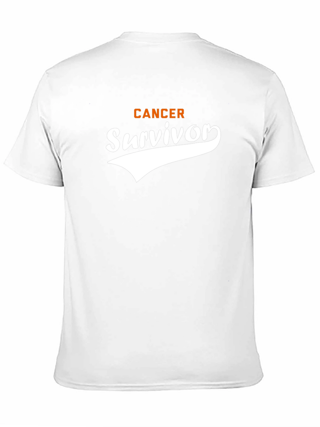 Cancer Survivor T-Shirt - Black Cotton Tee