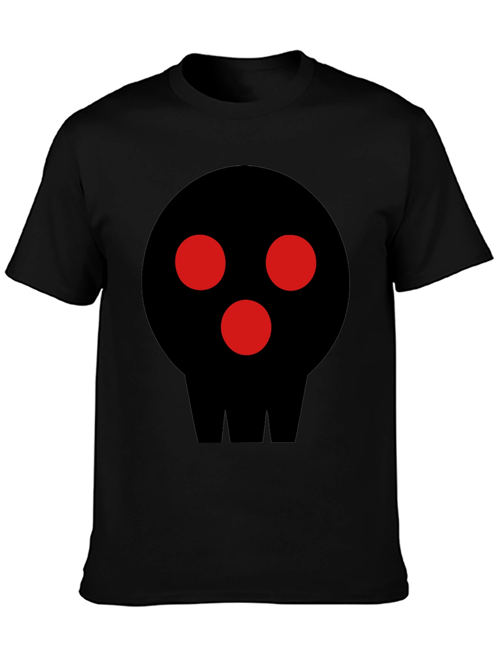 Graphic Skull T-Shirt - Mens Black Tee