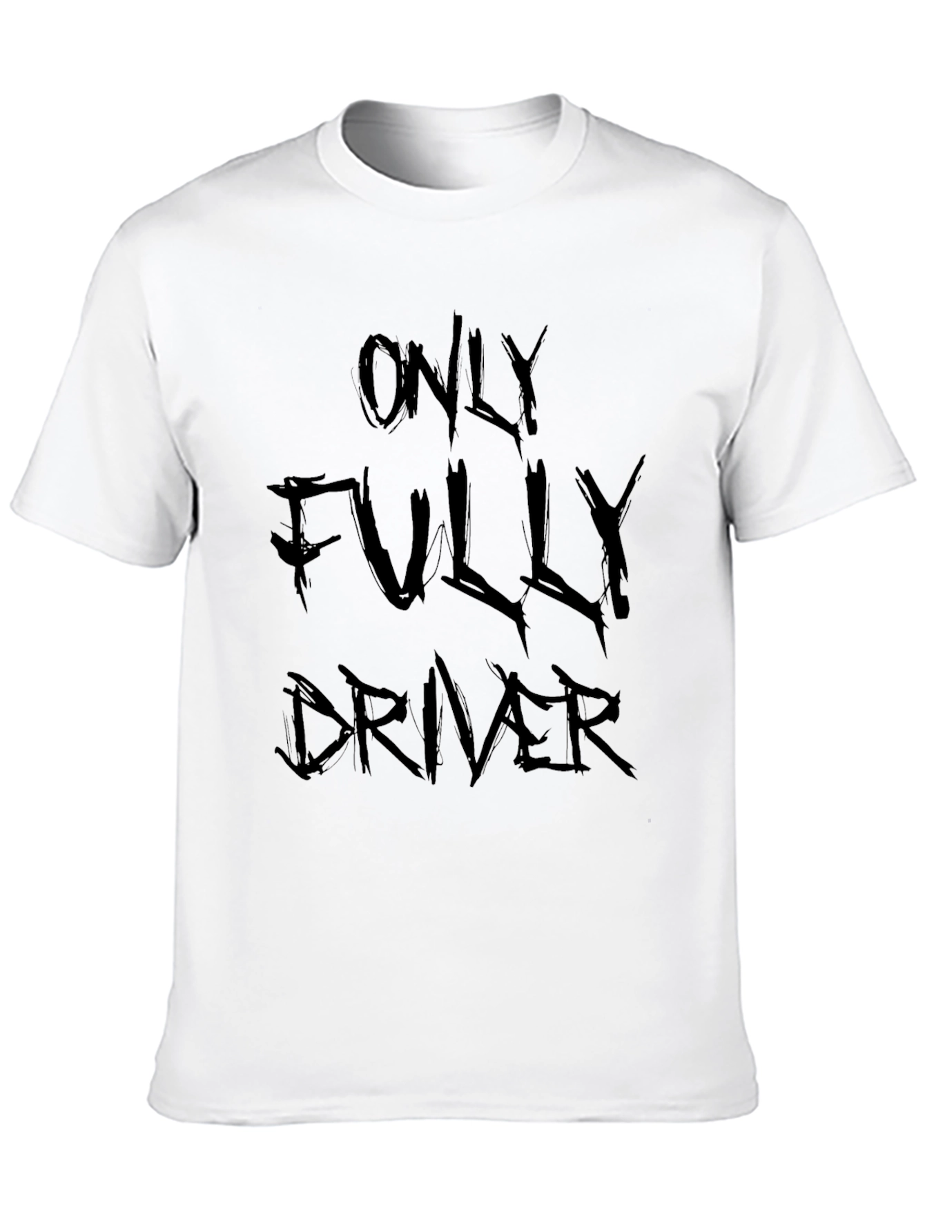 Only Fully Driver Black Graphic Tee