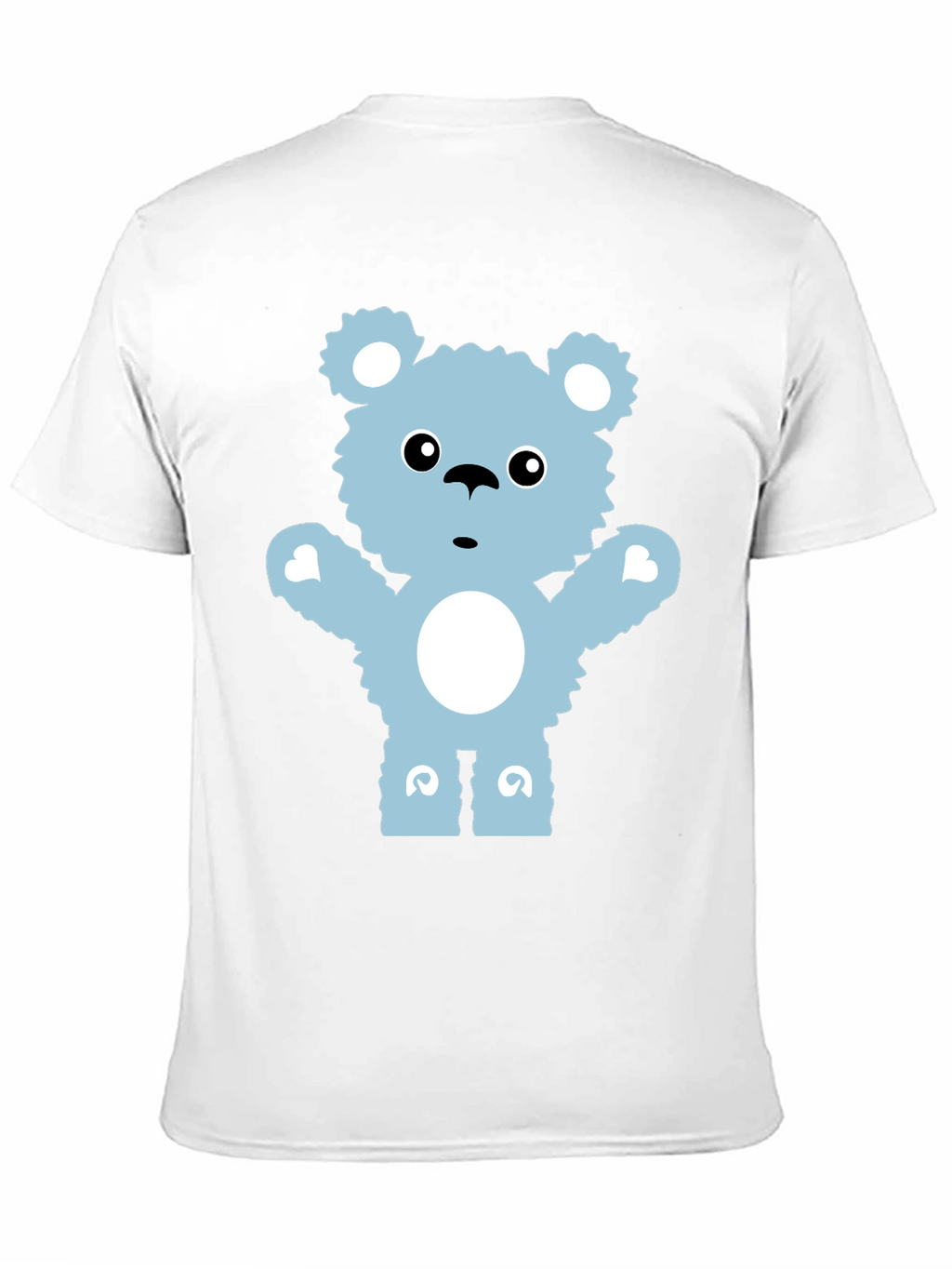 Cute Teddy Bear Graphic T-Shirt - Soft Cotton Blend