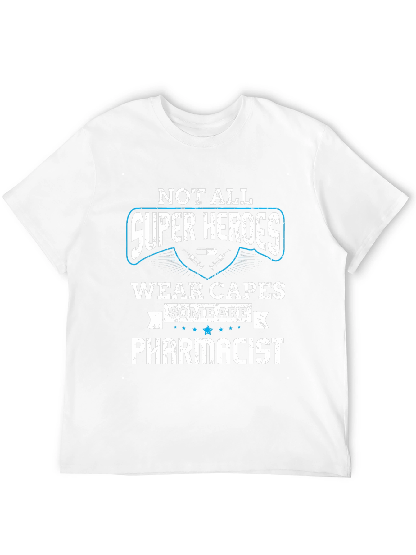 Pharmacist Super Hero Graphic T-Shirt