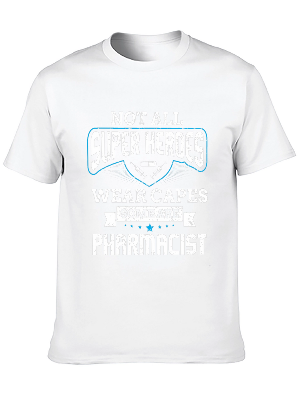 Pharmacist Super Hero Graphic T-Shirt