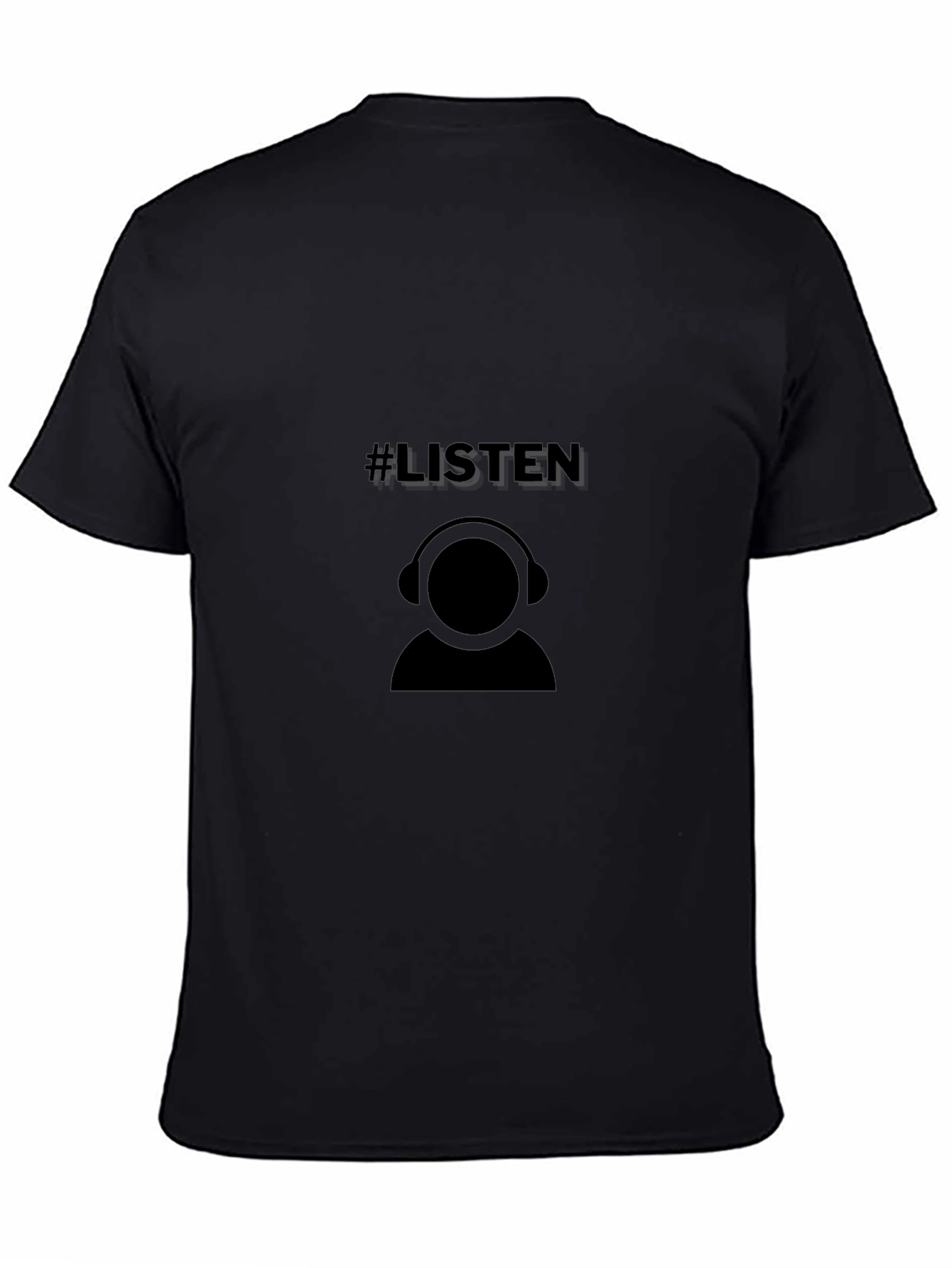 #Listen Graphic T-Shirt - Comfort & Style