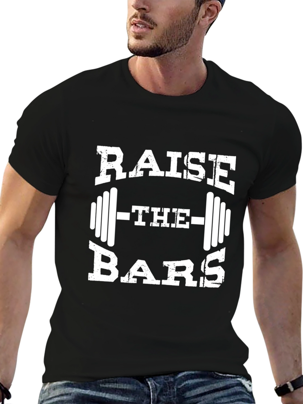 Raise the Bars Weightlifting T-Shirt
