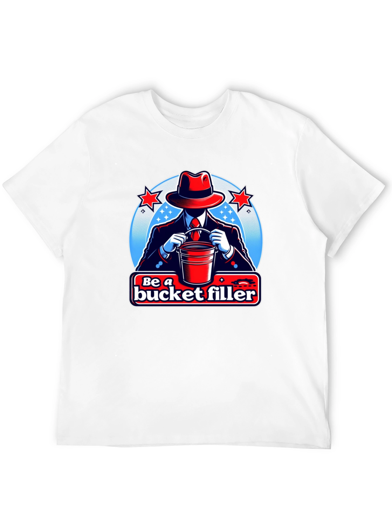 Be a Bucket Filler Graphic T-Shirt - Black