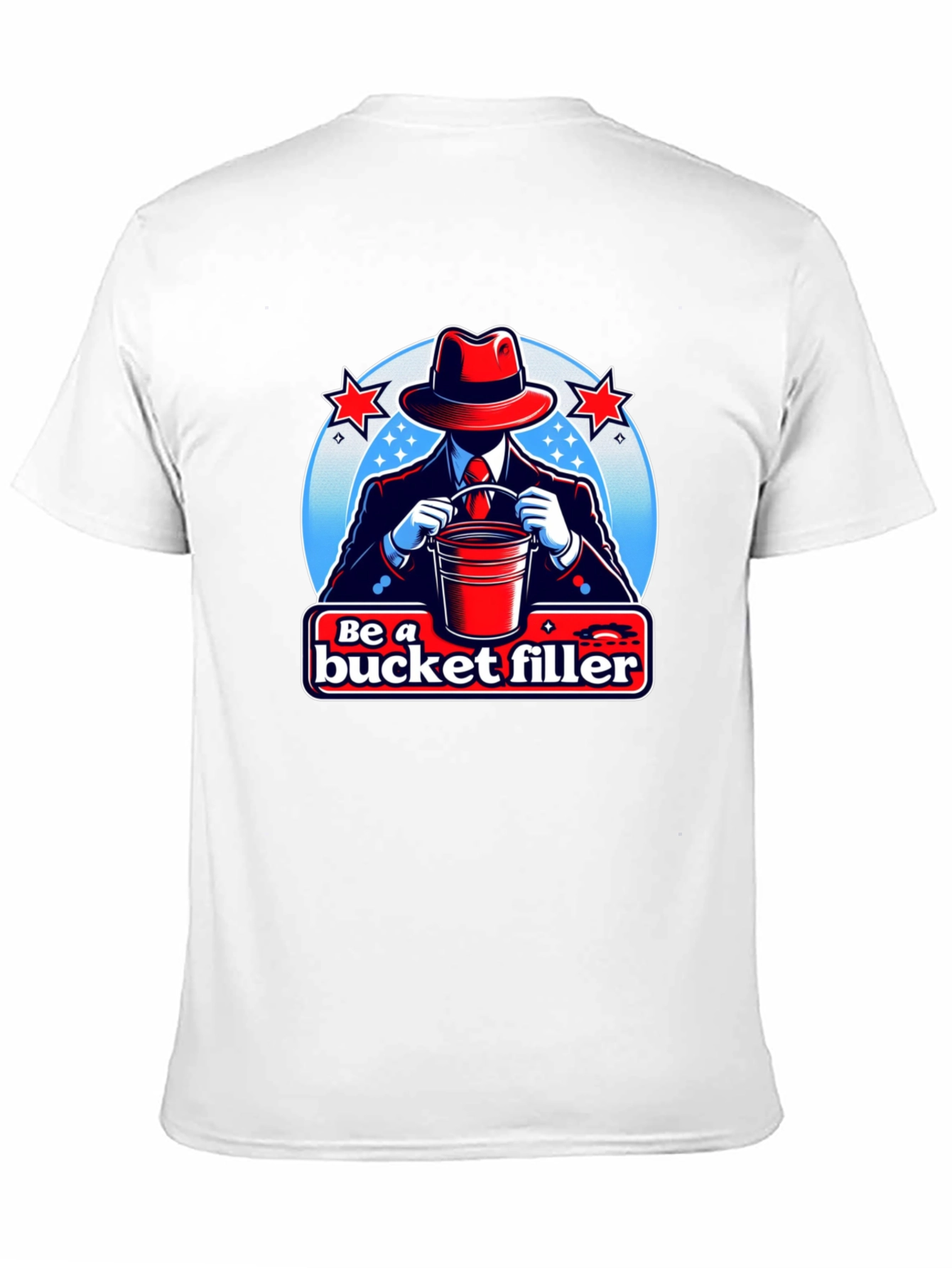 Be a Bucket Filler Graphic T-Shirt - Black