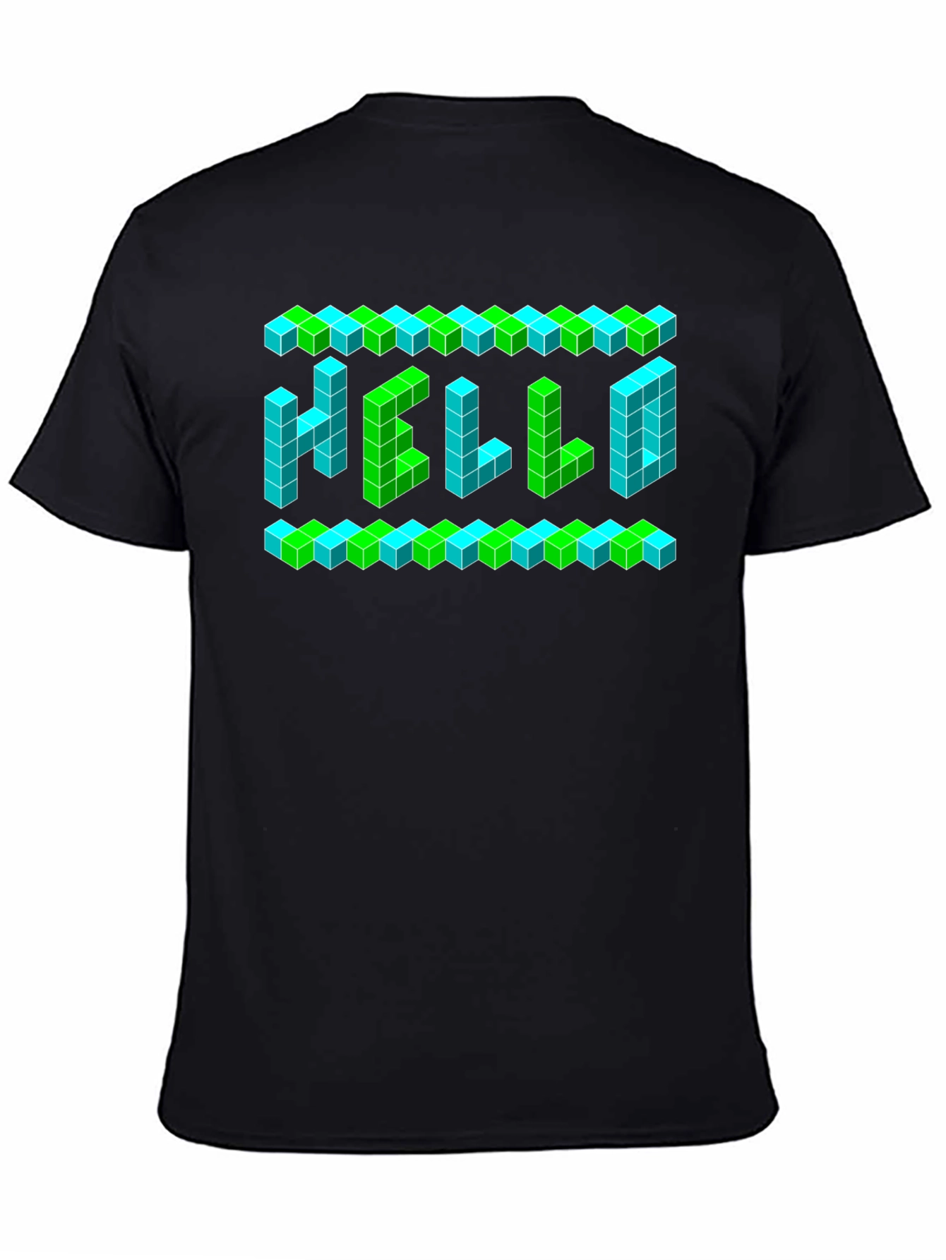 Pixel Hello T-Shirt - Retro Gaming Style