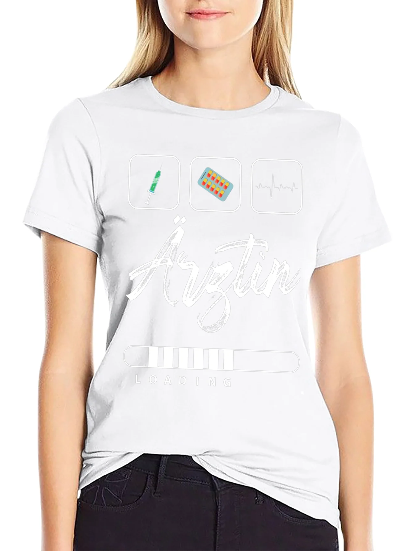 Ärztin Loading T-Shirt - Medical Professional Gift