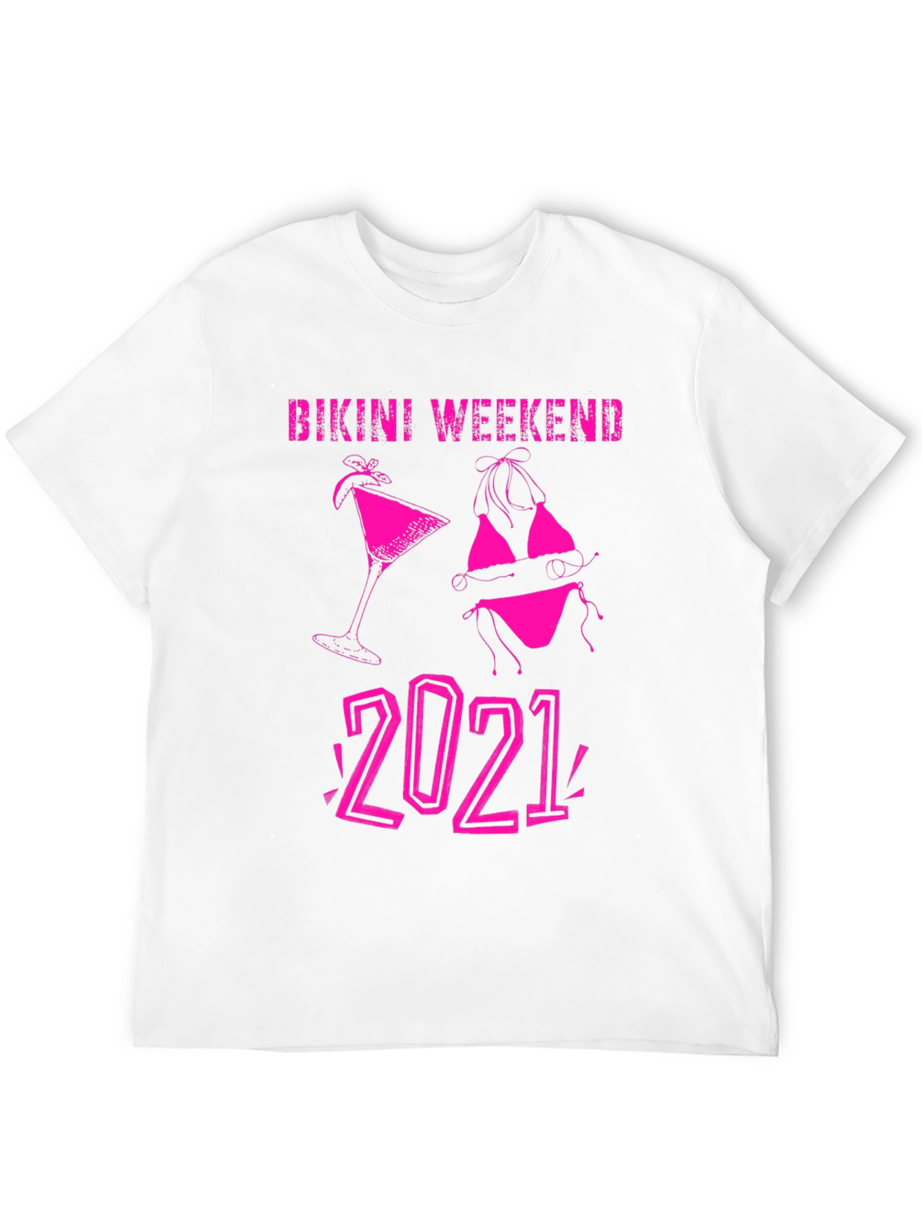 Bikini Weekend 2021 T-Shirt - Black