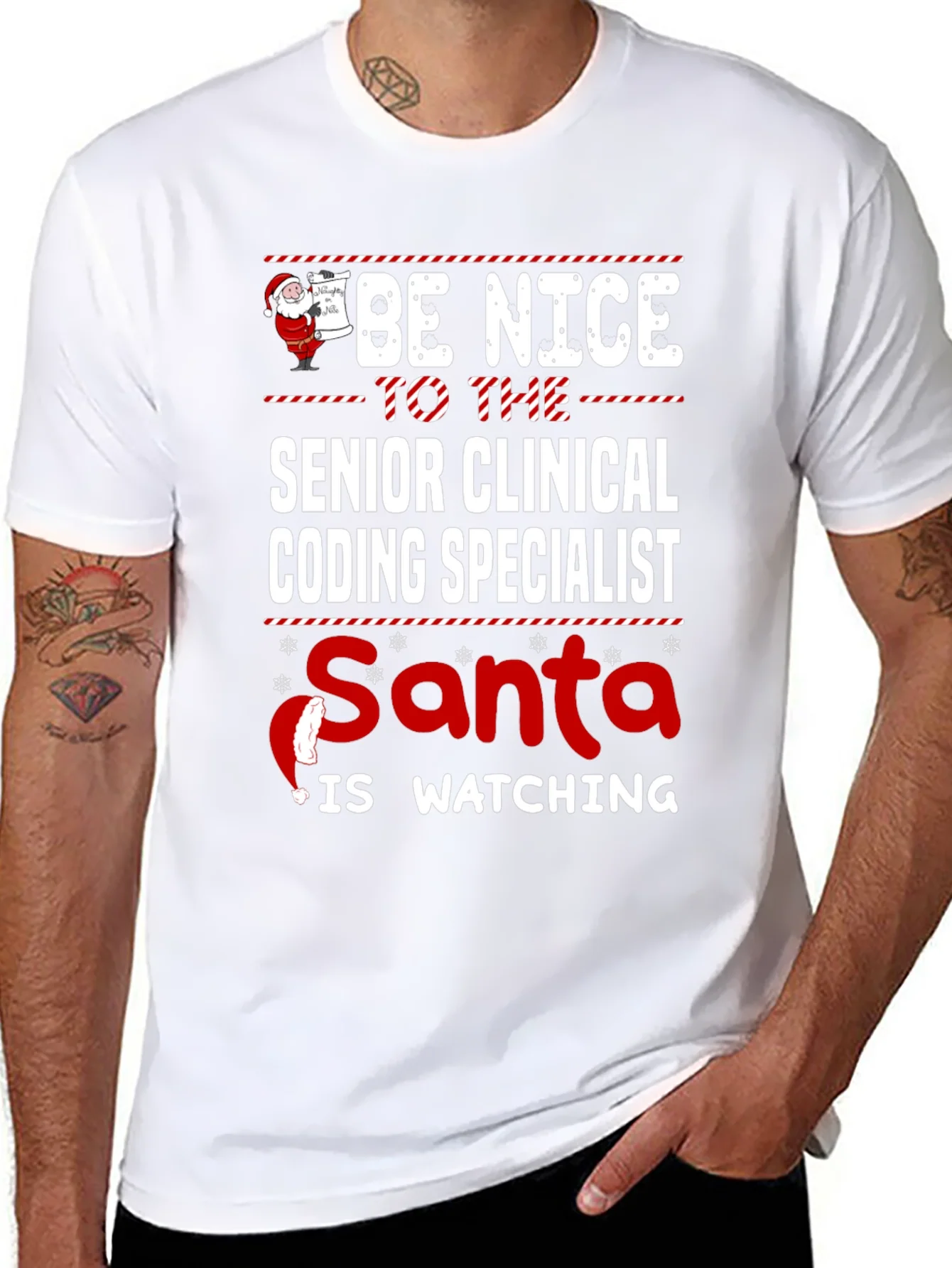 Be Nice to the Senior Clinical Coding Specialist T-Shirt