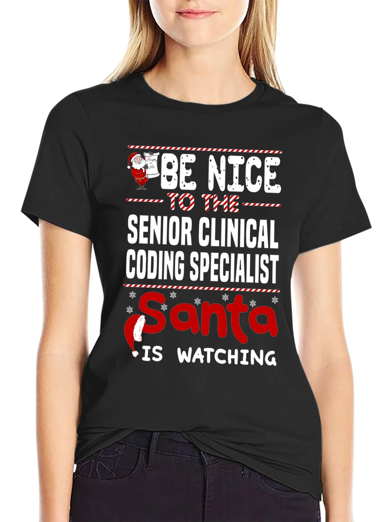 Be Nice to the Senior Clinical Coding Specialist T-Shirt