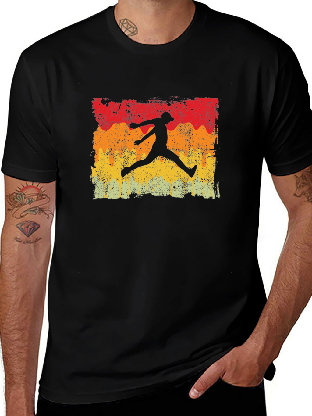 Retro Silhouette Jumper Tee