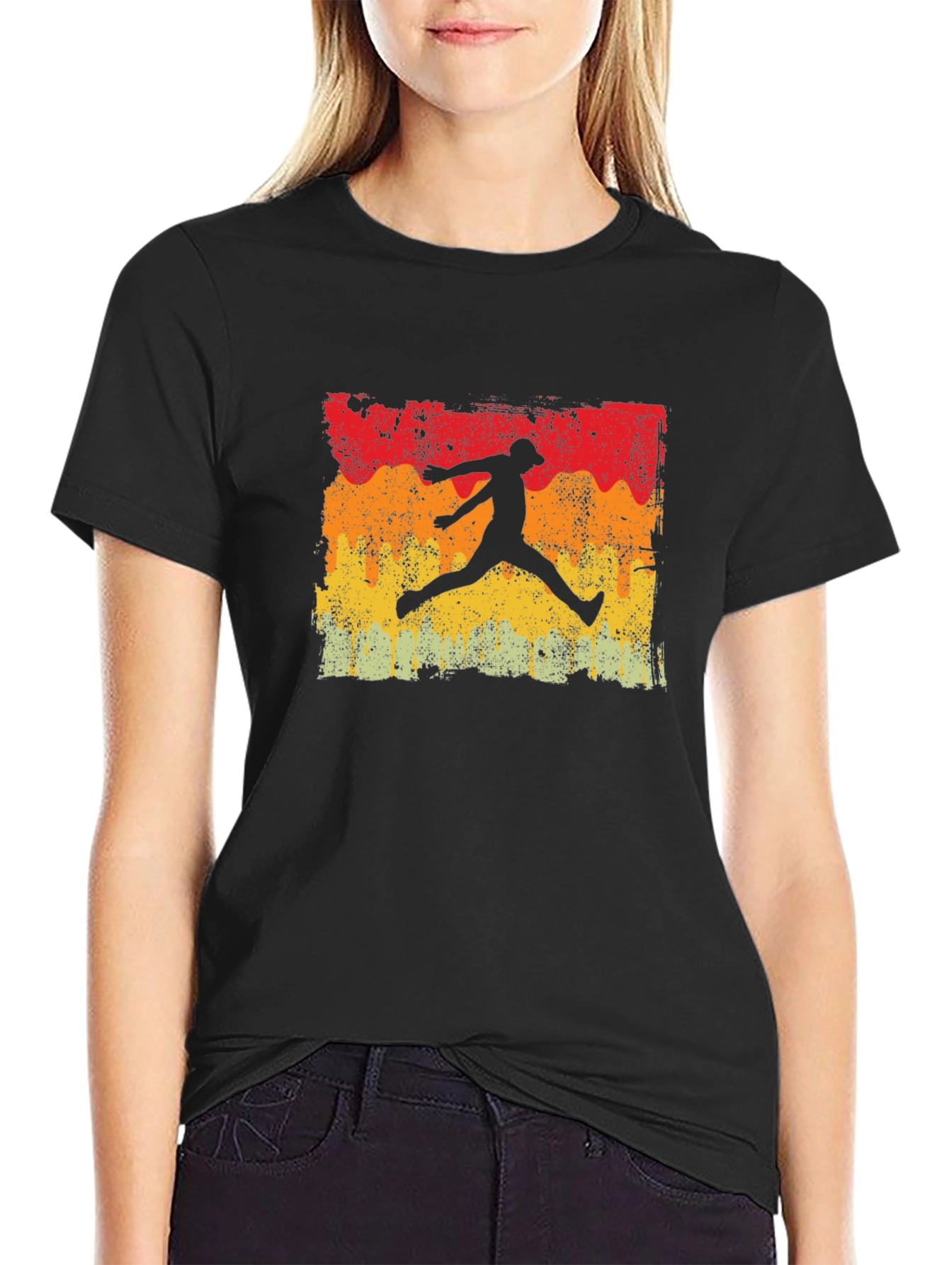 Retro Silhouette Jumper Tee