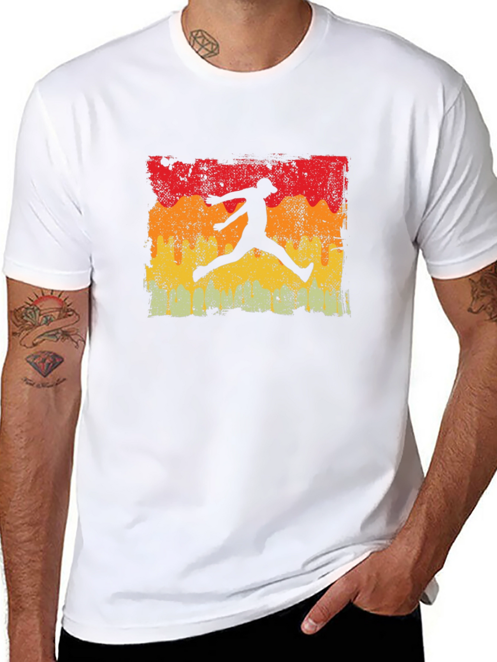 Retro Silhouette Jumper Tee