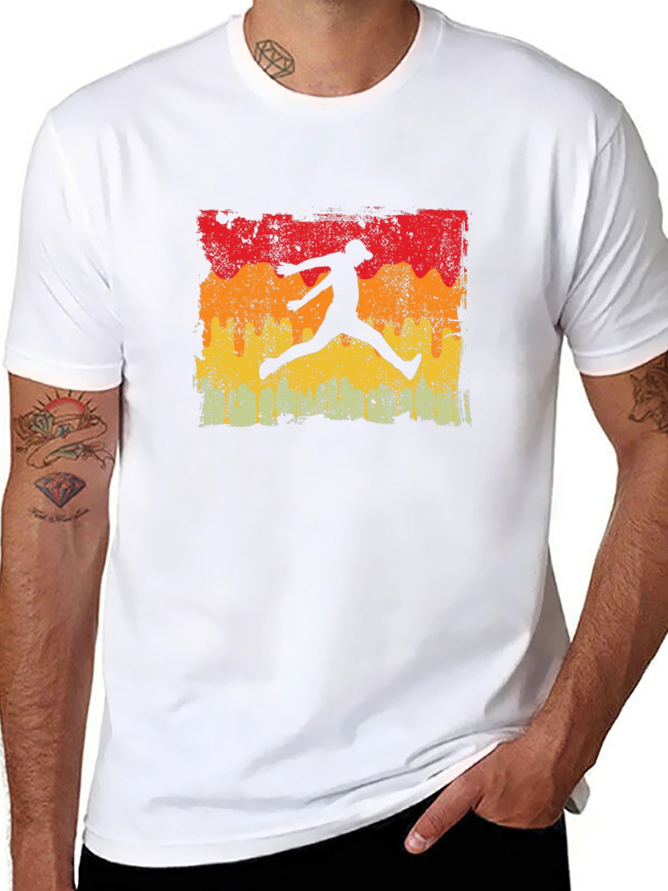 Retro Silhouette Jumper Tee