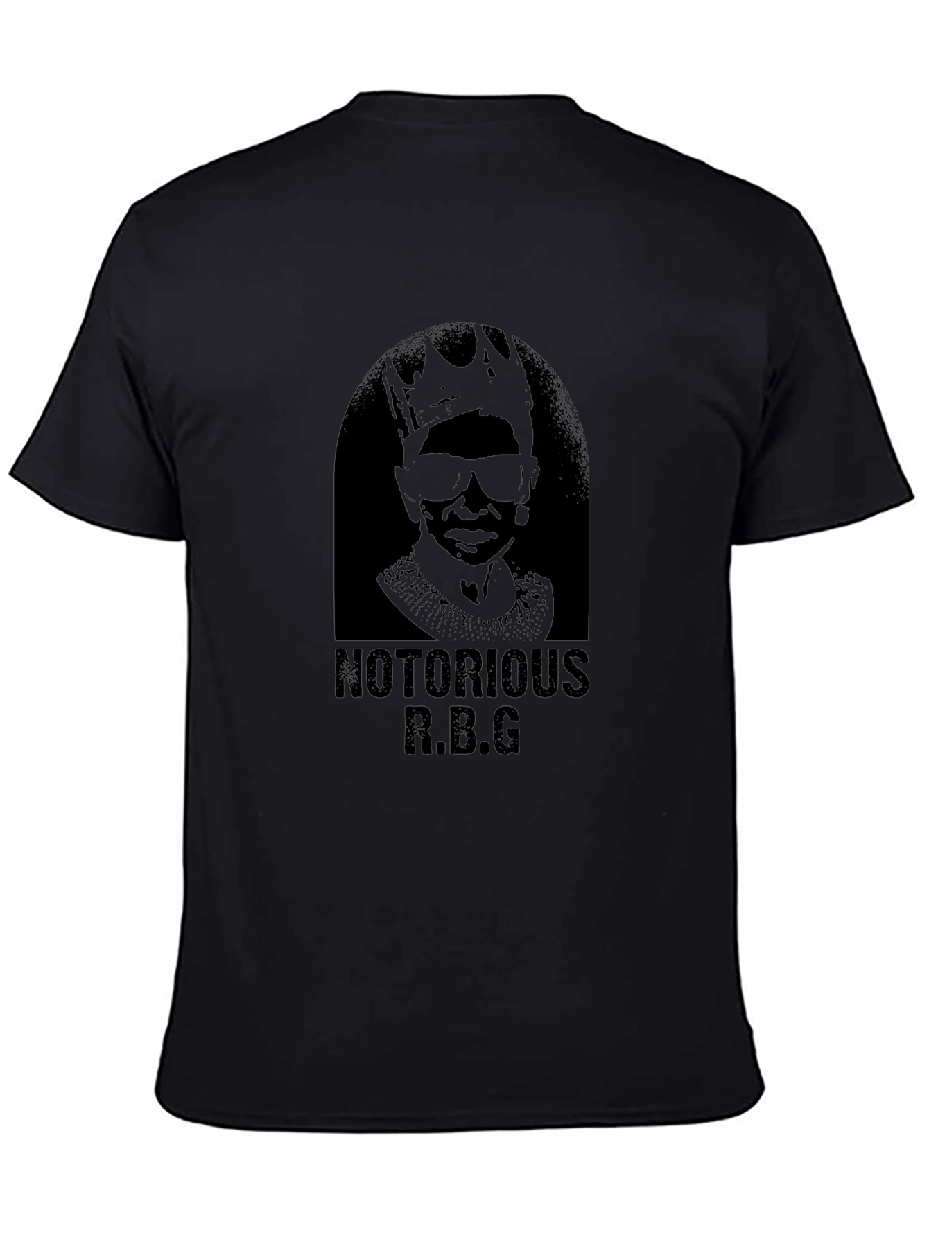 Notorious RBG T-Shirt - Black Graphic Tee