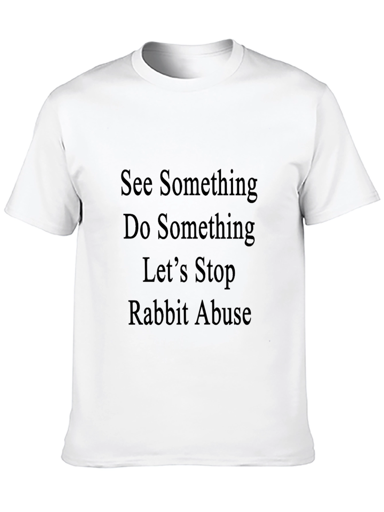 Rabbit Abuse Awareness T-Shirt